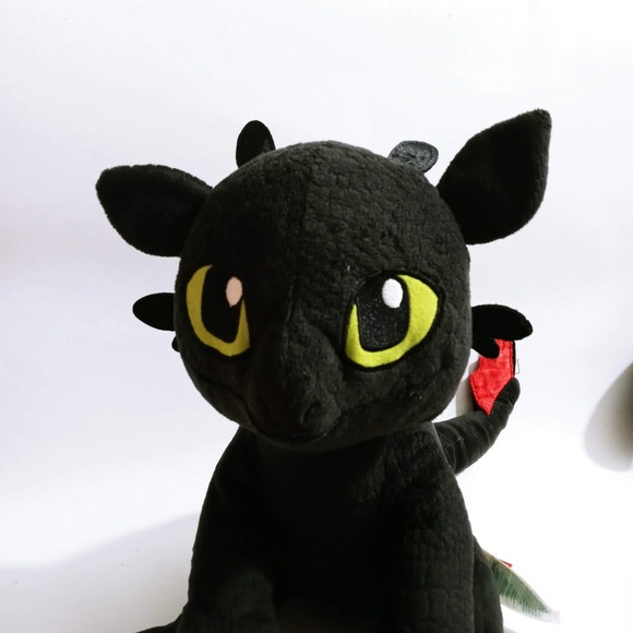Build a Bear How to Train Your Toothless Dragon Plush Character Stuffed Animal - Picture 2 of 9